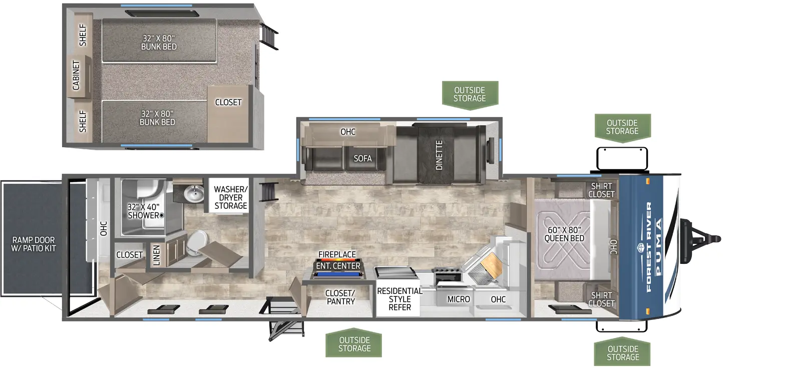 345BHL Floorplan Image